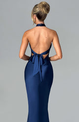 Dimitra Maxi Dress - Navy Dress Babyboo Fashion Premium Exclusive Design