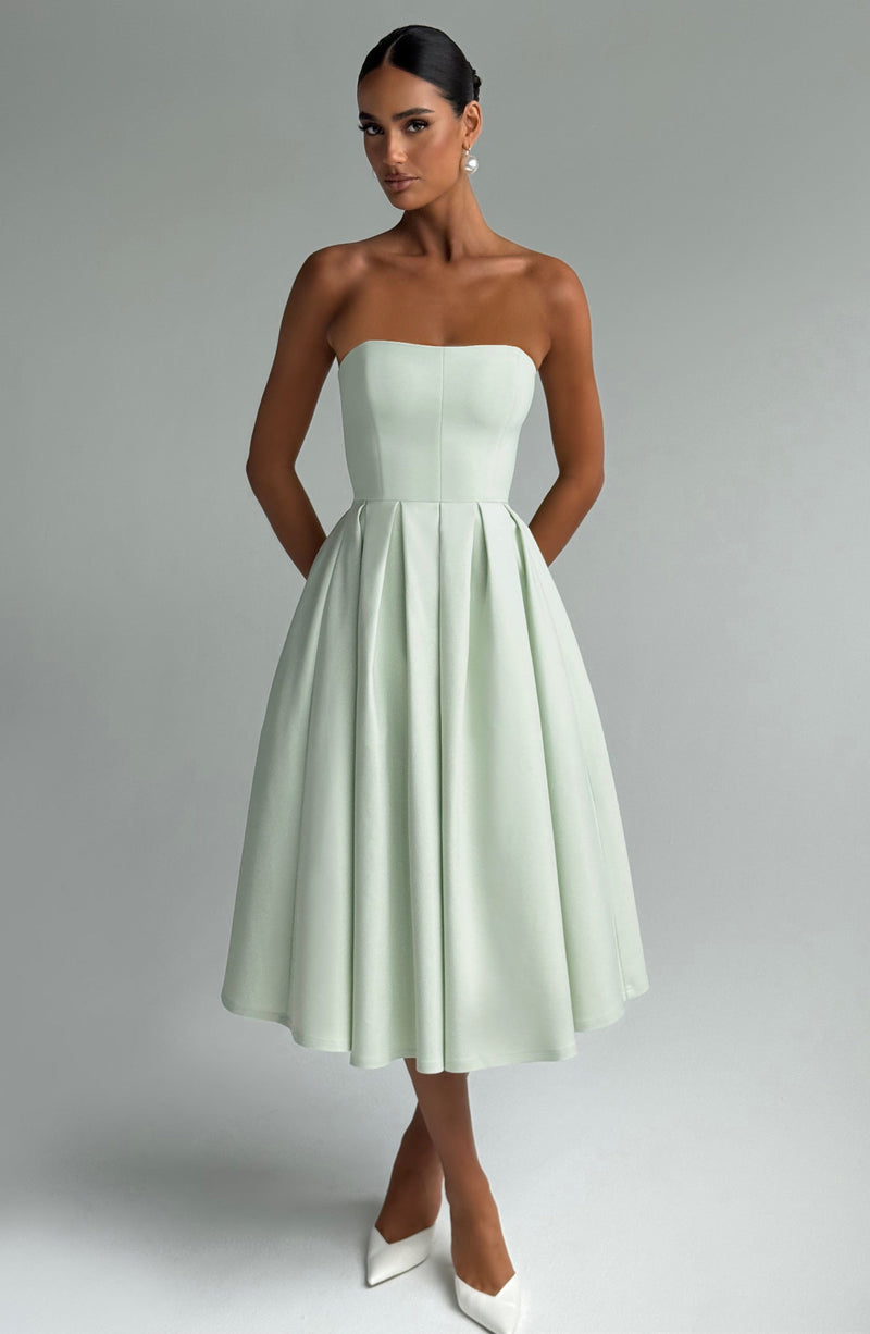 Midi Dress Mint Easter Dress Edith Midi Dress Mint Midi Dress Mint Easter Dress Edith Midi Dress Mint