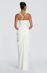Elara Maxi Dress - Ivory Dress Babyboo Fashion Premium Exclusive Design