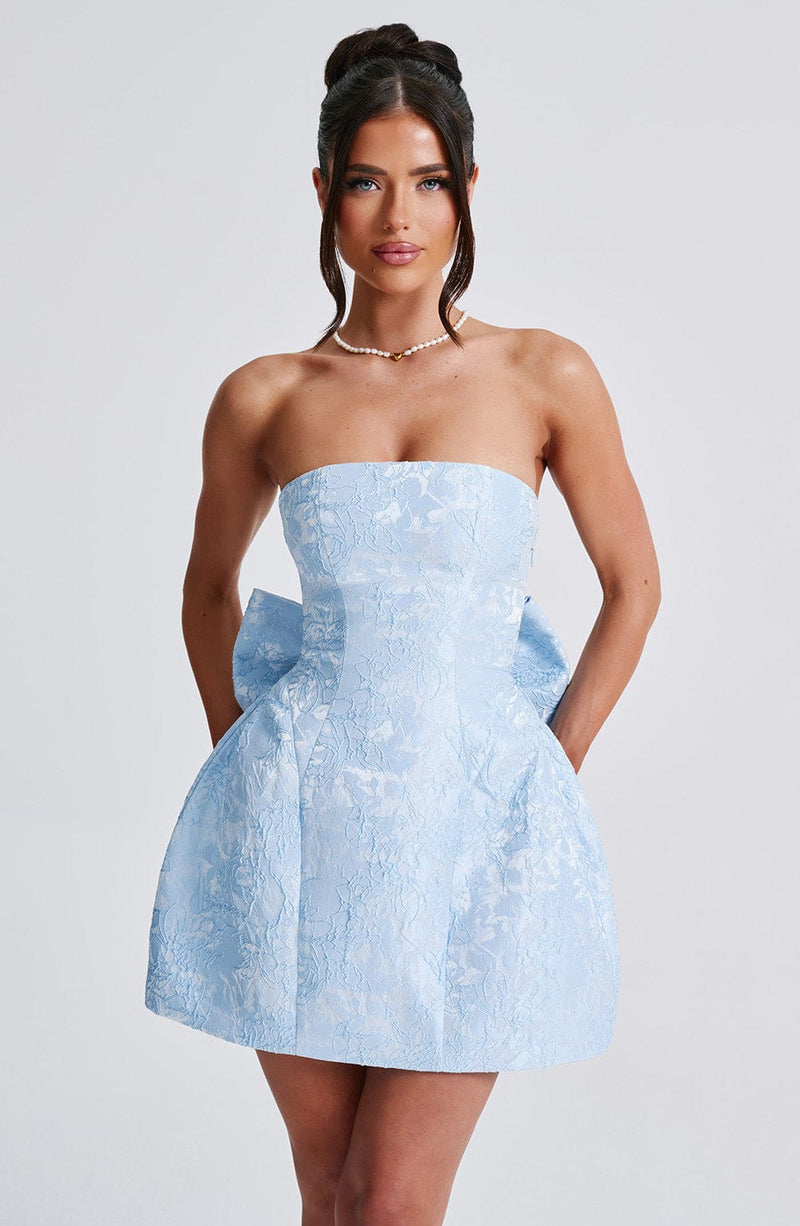 Elenora Mini Dress - Blue Elenora Mini Dress - Blue
