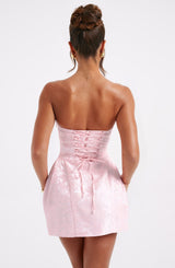 Elenora Mini Dress - Blush Dress Babyboo Fashion Premium Exclusive Design
