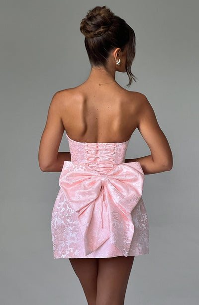 Elenora Mini Dress - Blush Elenora Mini Dress - Blush