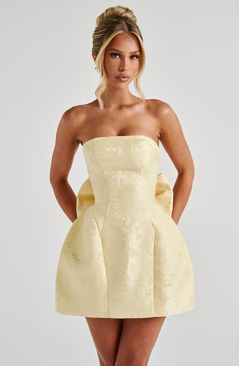 elenora mini dress ivory Elenora Mini Dress - Ivory