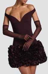 Eli Gloves - Plum Accessories Babyboo Fashion Premium Exclusive Design