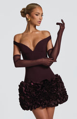 Eli Gloves - Plum Accessories Babyboo Fashion Premium Exclusive Design