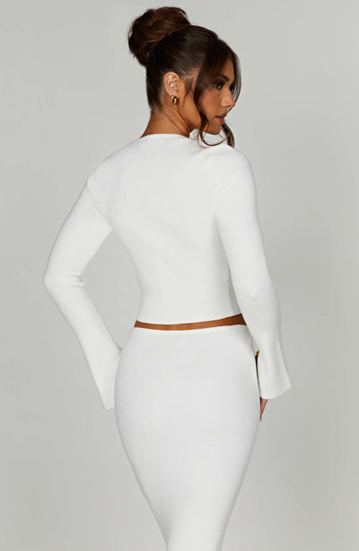 Elia Top - White Tops Babyboo Fashion Premium Exclusive Design