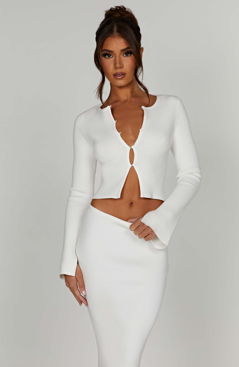 Elia Top - White Tops Babyboo Fashion Premium Exclusive Design
