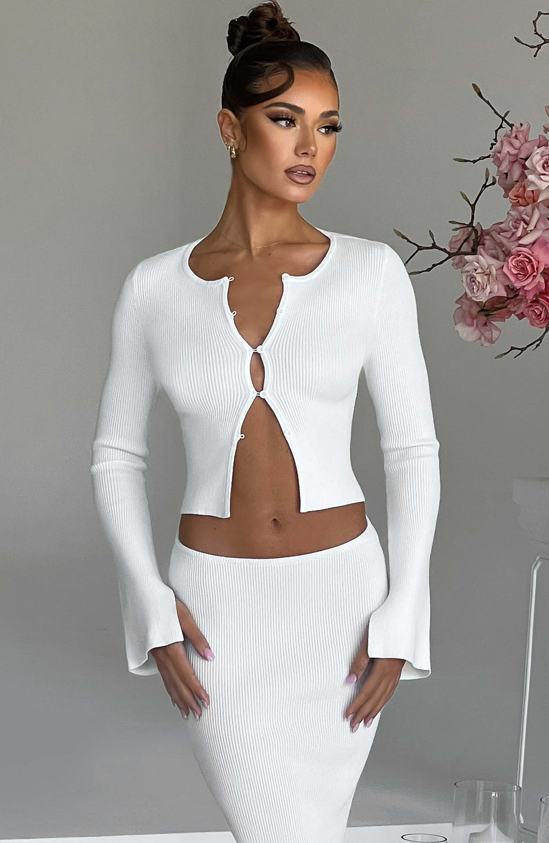 Elia Top - White Tops XS Babyboo Fashion Premium Exclusive Design