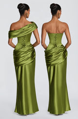 Ella Maxi Dress - Olive Dress Babyboo Fashion Premium Exclusive Design