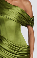 Ella Maxi Dress - Olive Dress Babyboo Fashion Premium Exclusive Design