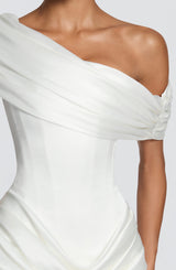 Ella Mini Dress - Ivory Dress Babyboo Fashion Premium Exclusive Design