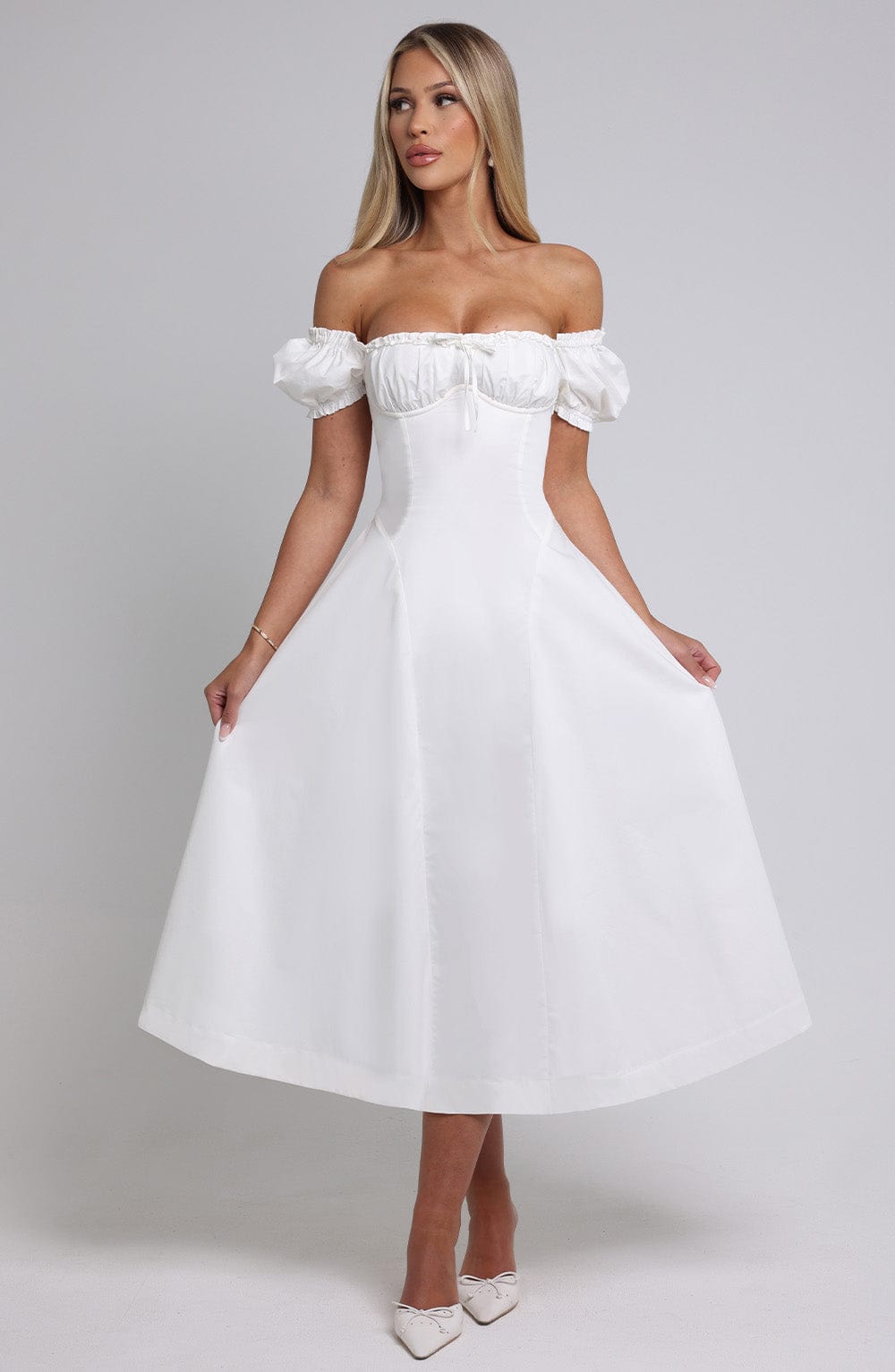 Elora Ivory Dress main image 1