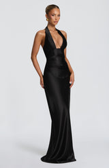 Elowen Maxi Dress - Black Dress Babyboo Fashion Premium Exclusive Design