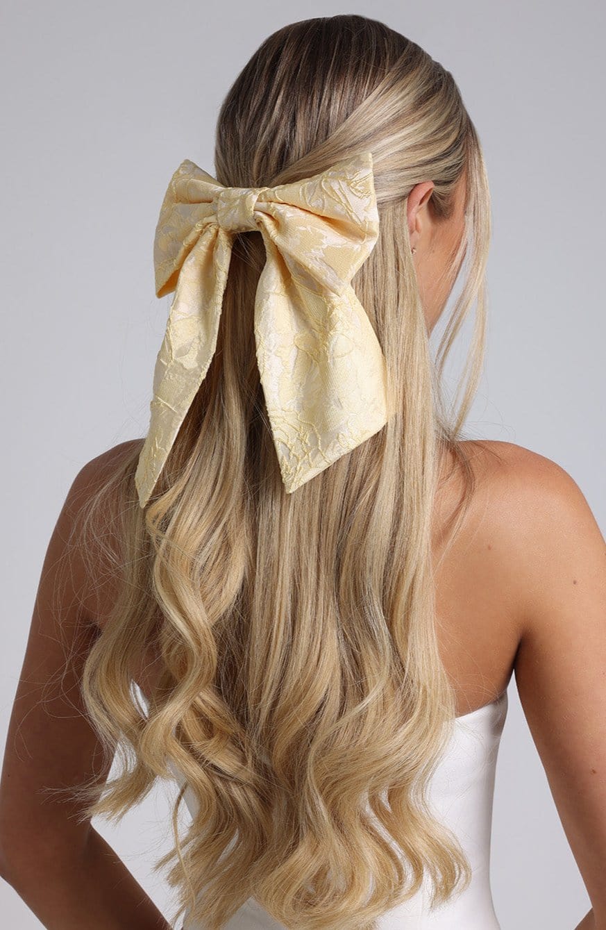Elsa Bow - Buttercup – Babyboo Fashion