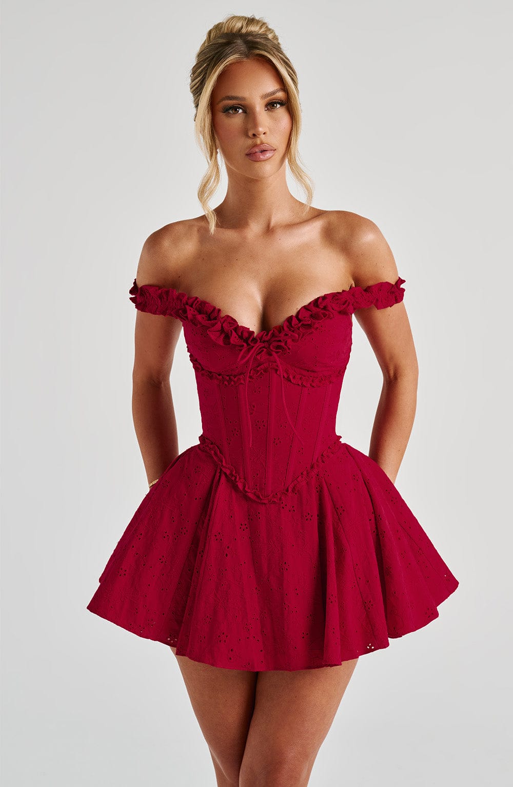 BABINE - Cherry Playsuit - Red main image 1