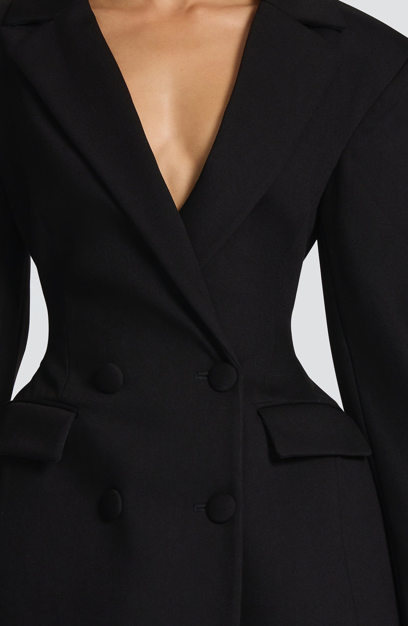 Elvira Mini Dress - Black | Shop Blazer Dresses | Babyboo Fashion Elvira Mini Dress - Black | Shop Blazer Dresses | Babyboo Fashion