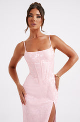 Ember Midi Dress - Blush Dress Babyboo Fashion Premium Exclusive Design