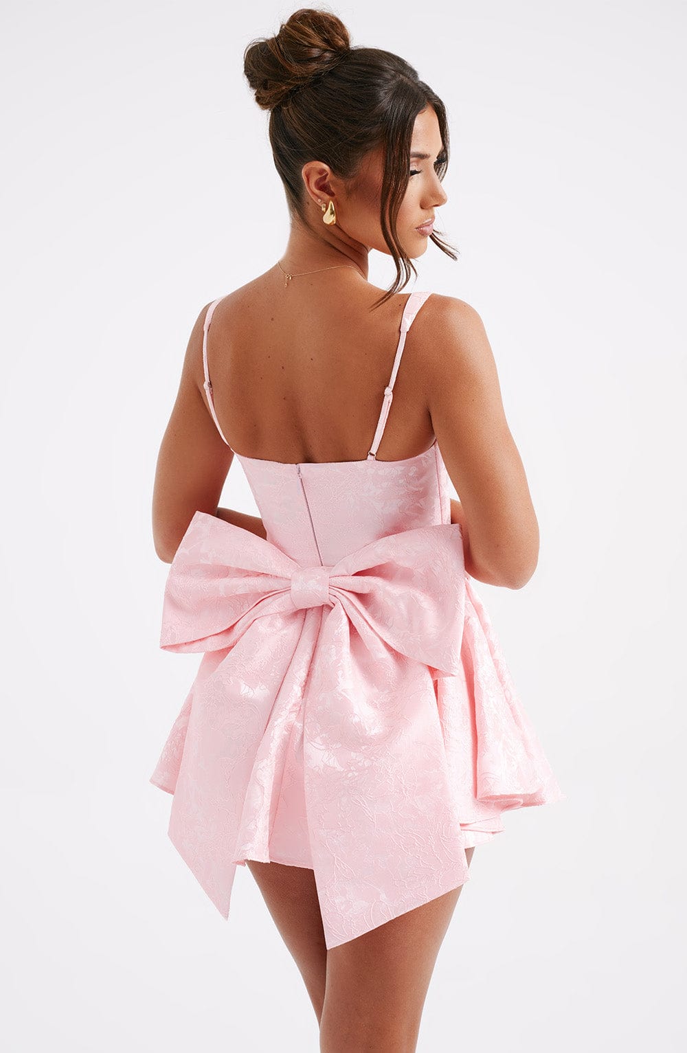 Blaues Emmie Playsuit-Kleid