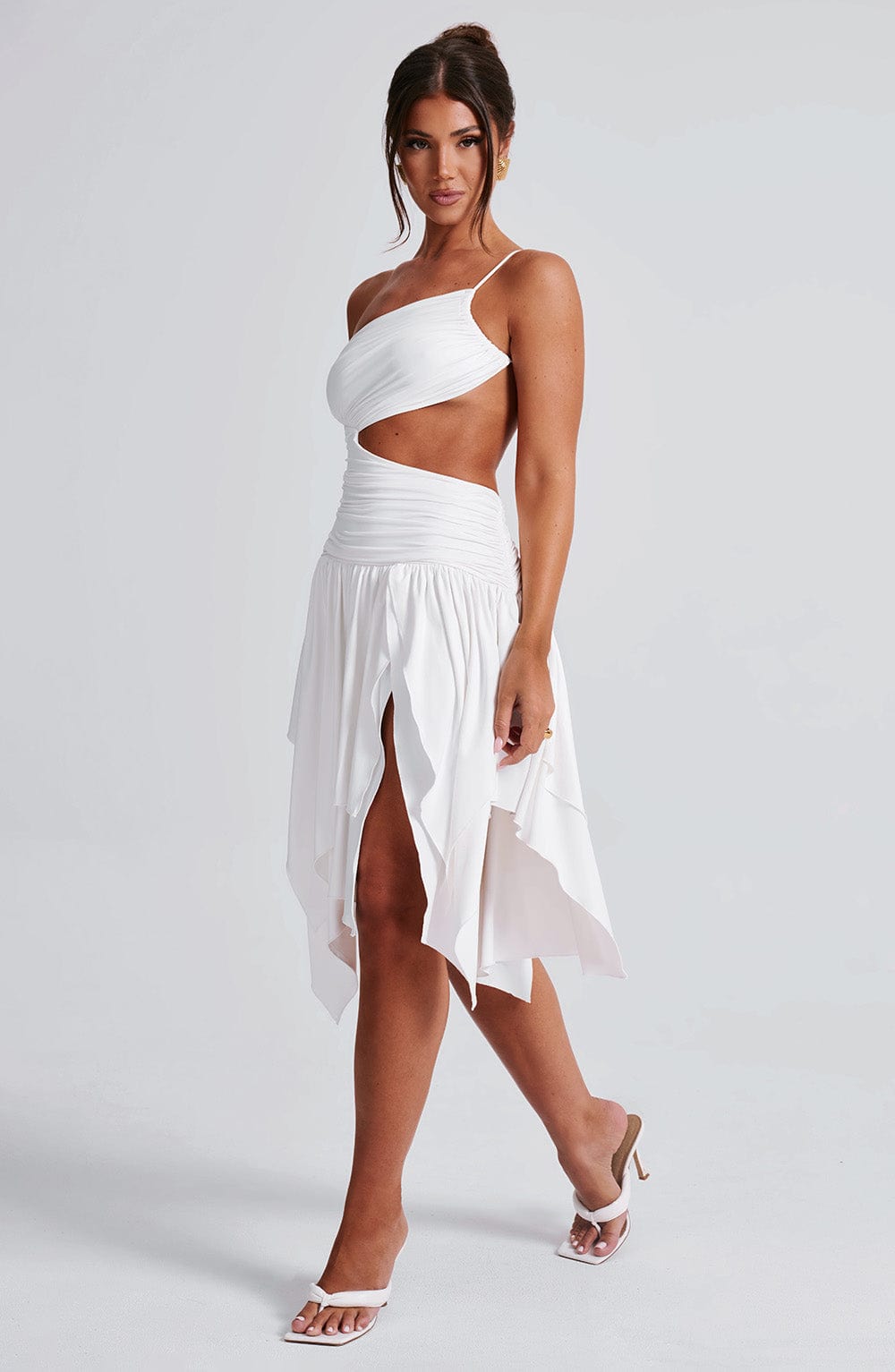 Emargo Dress in White (READY S, M, L)