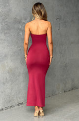 Emery Midi Dress - Cherry Dress Babyboo Fashion Premium Exclusive Design