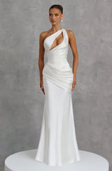 Emina Maxi Dress - Ivory Dress Babyboo Fashion Premium Exclusive Design