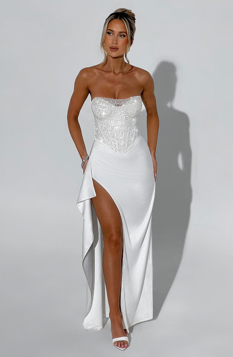 Emrielle Maxi Dress - Ivory Emrielle Maxi Dress - Ivory