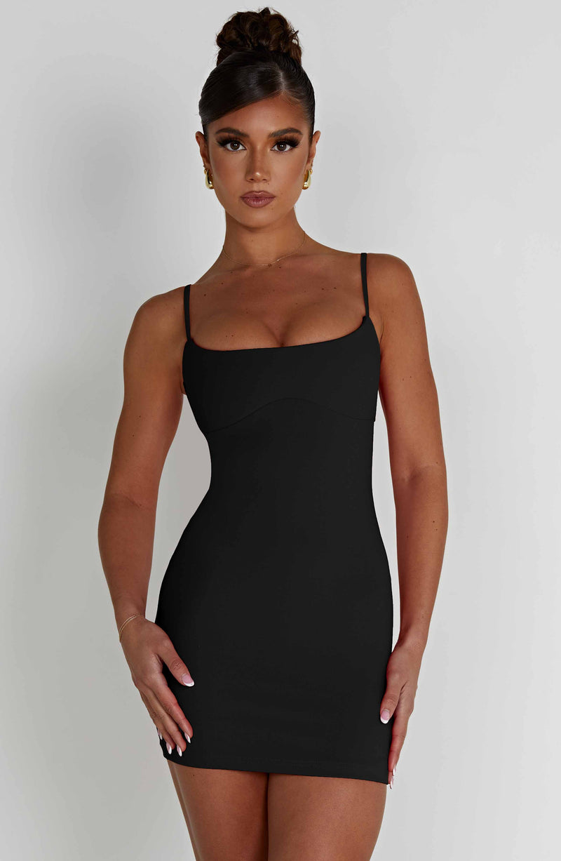 Estee Mini Dress - Black Dress XS Babyboo Fashion Premium Exclusive Design