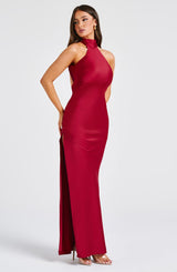 Etta Maxi Dress - Wine Dress Babyboo Fashion Premium Exclusive Design