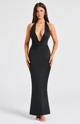 Evangeline Maxi Dress - Black Dress Babyboo Fashion Premium Exclusive Design