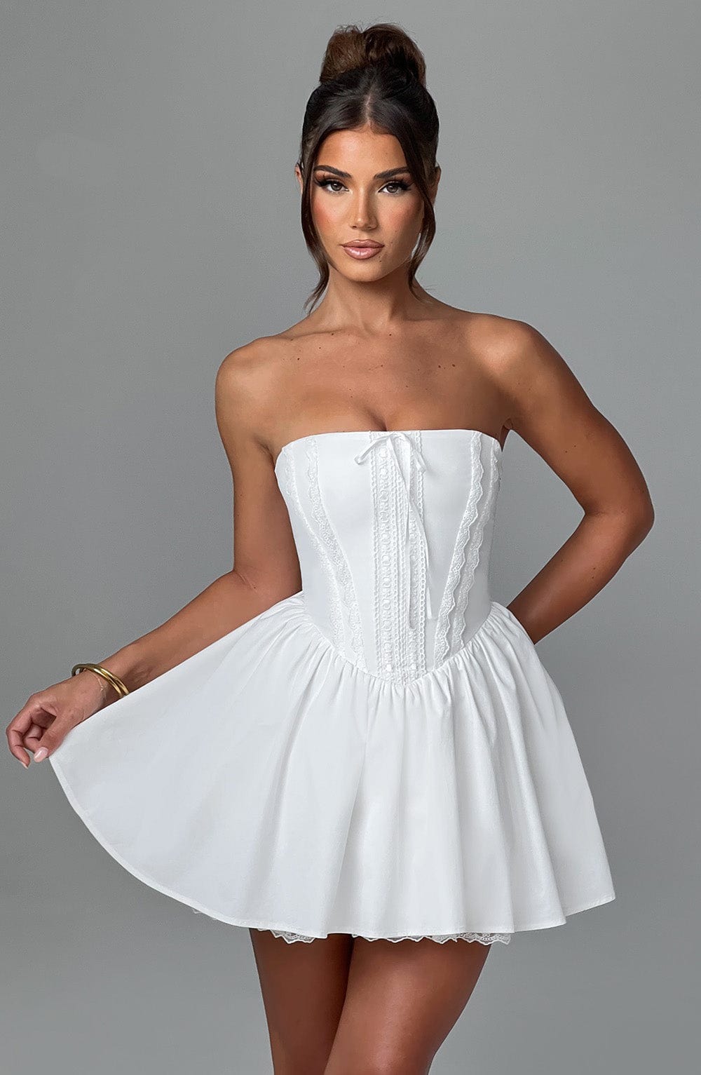 Evie Bow Mini Dress