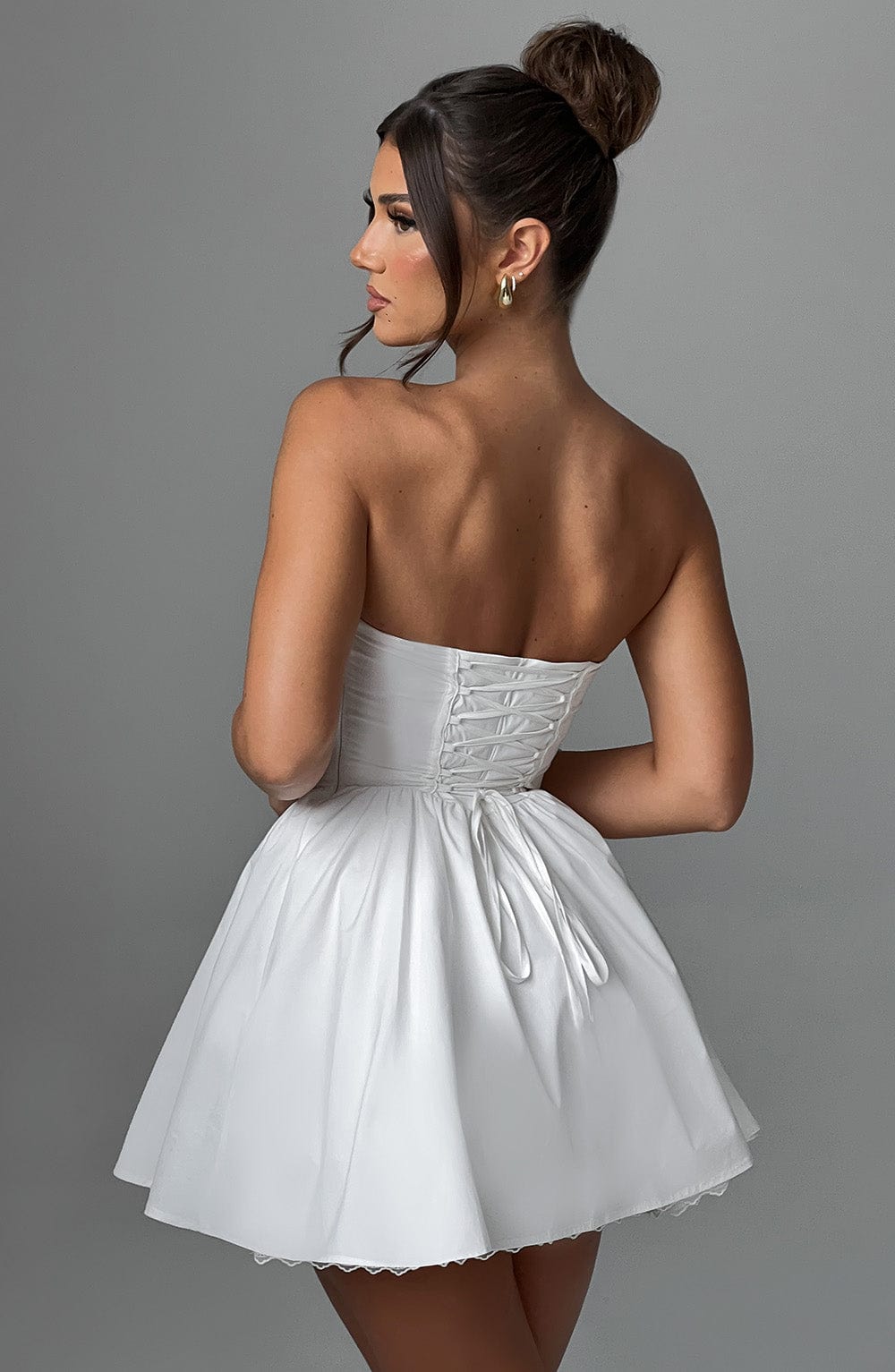 Evie Mini Dress - Cream