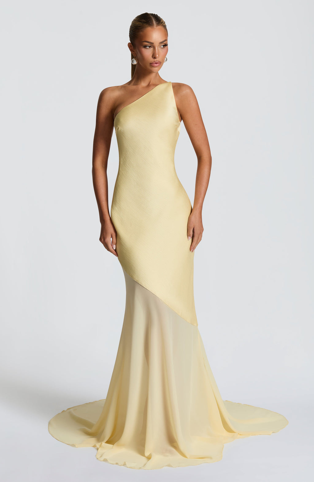 Yellow Maxi Dress - Elegant Fable Gown - Lemon from Babyboo Fashion
