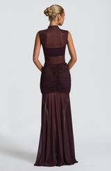 Fae Maxi Skirt - Plum Skirt Babyboo Fashion Premium Exclusive Design