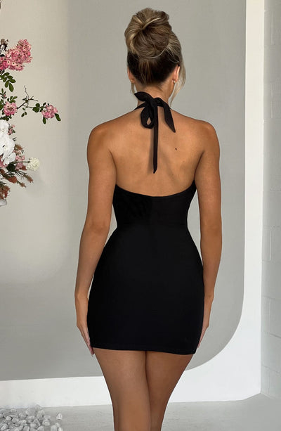 Vegas Black Mini Dress – Beginning Boutique NZ