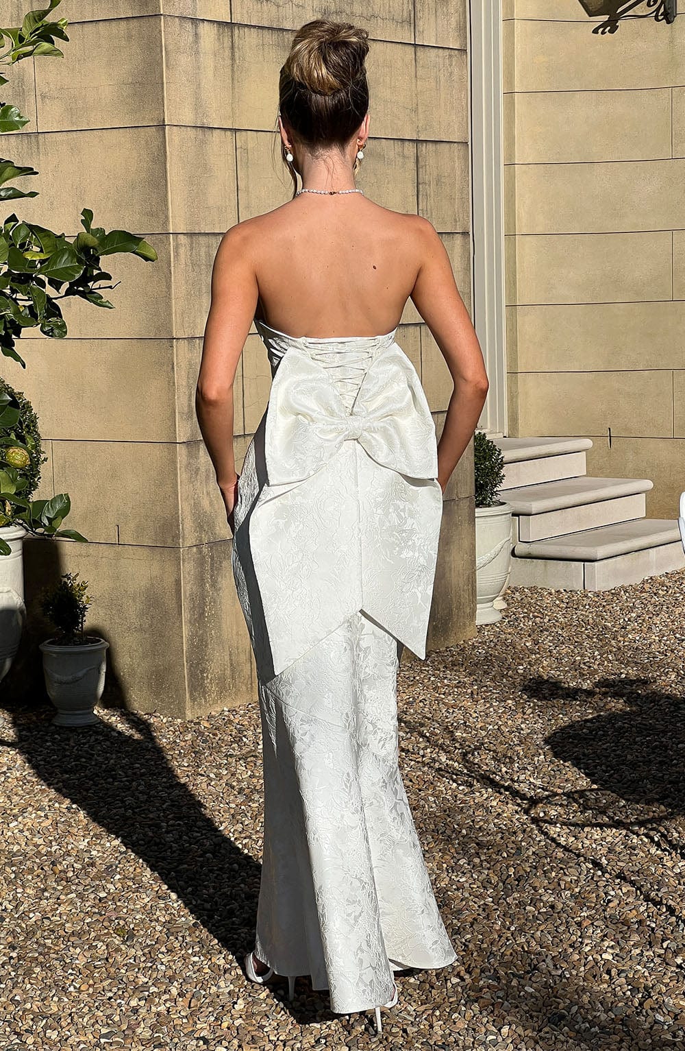 Felicity Maxi Dress - Ivory main image 1