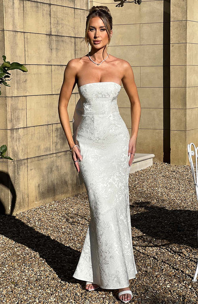 Felicity Maxi Dress - Ivory  Babyboo Fashion