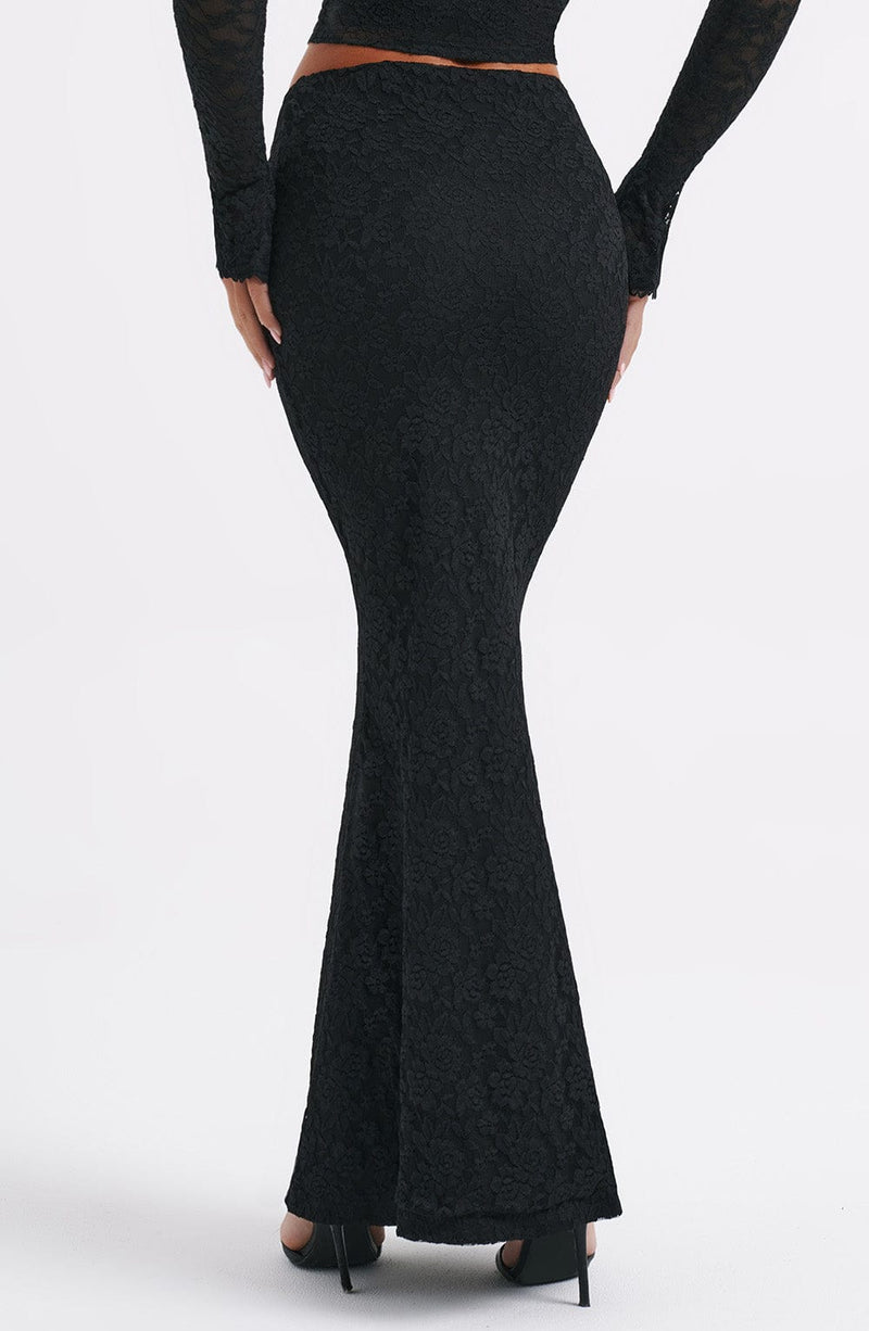 Fernanda Maxi Skit - Black Skirt Babyboo Fashion Premium Exclusive Design