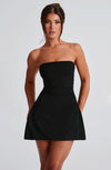 Fleur Mini Dress - Black Dress Babyboo Fashion Premium Exclusive Design
