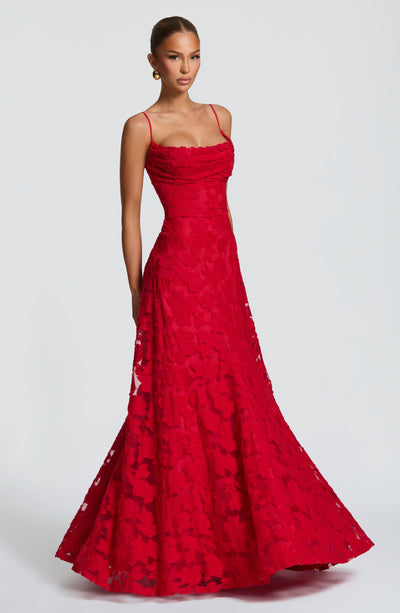 Red Maxi Dress - Francis Maxi Dress