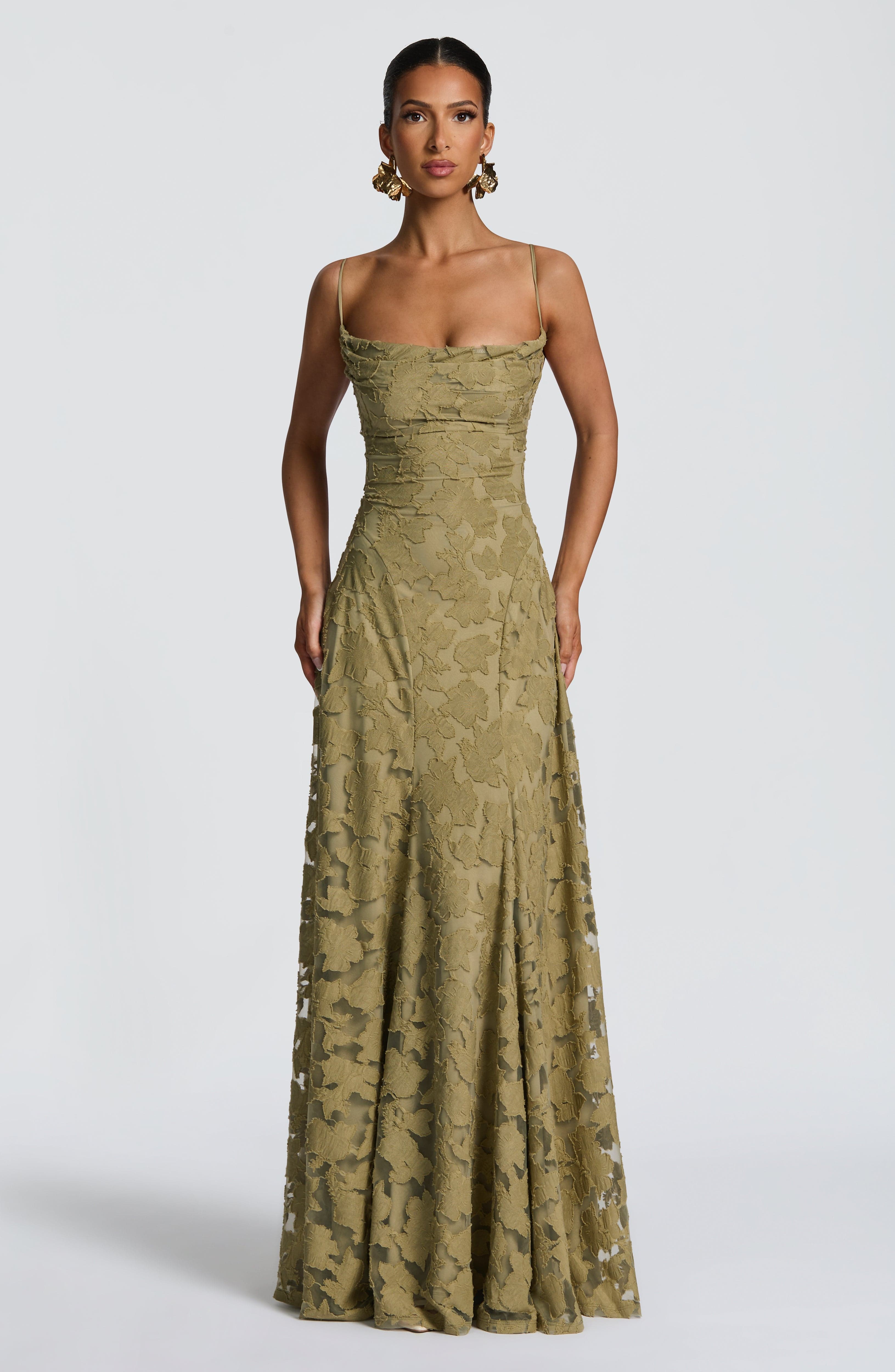 Green Maxi Dress - Francis Maxi Dress