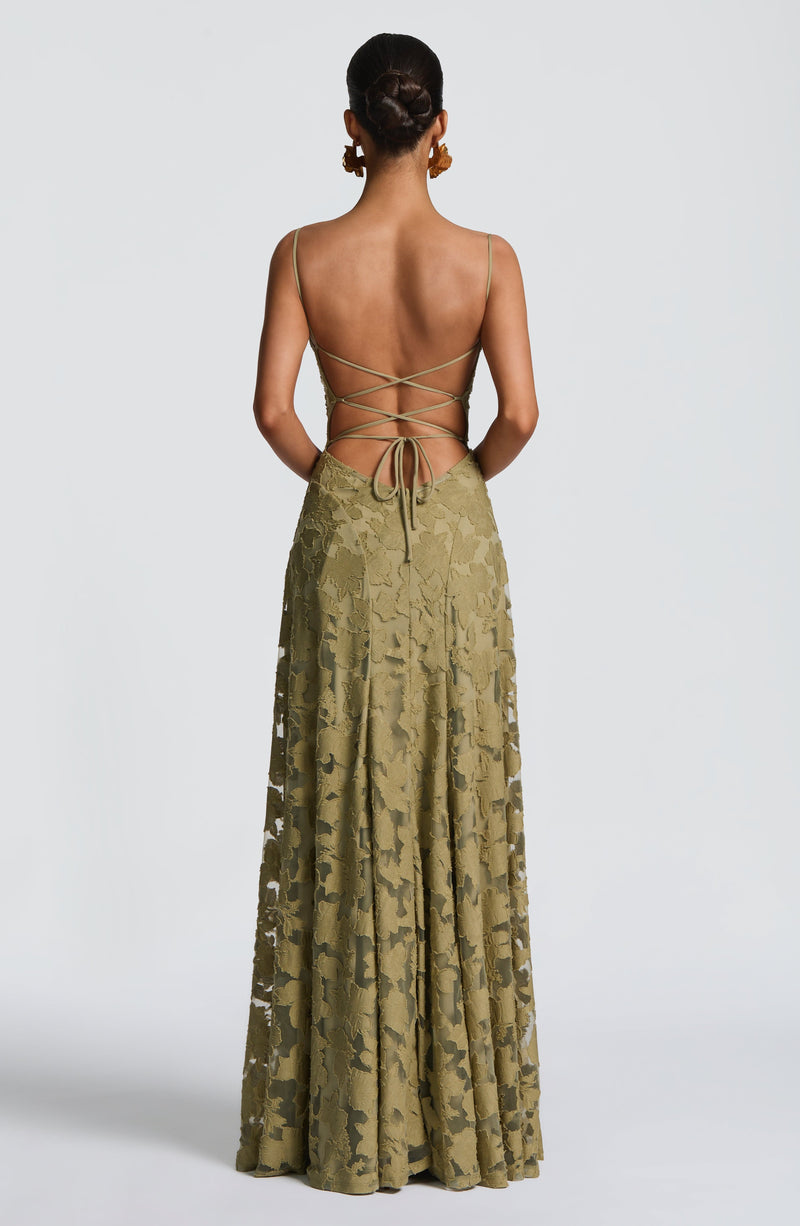 Green Maxi Dress - Francis Maxi Dress - Sage | Babyboo Fashion Green Maxi Dress - Francis Maxi Dress - Sage | Babyboo Fashion