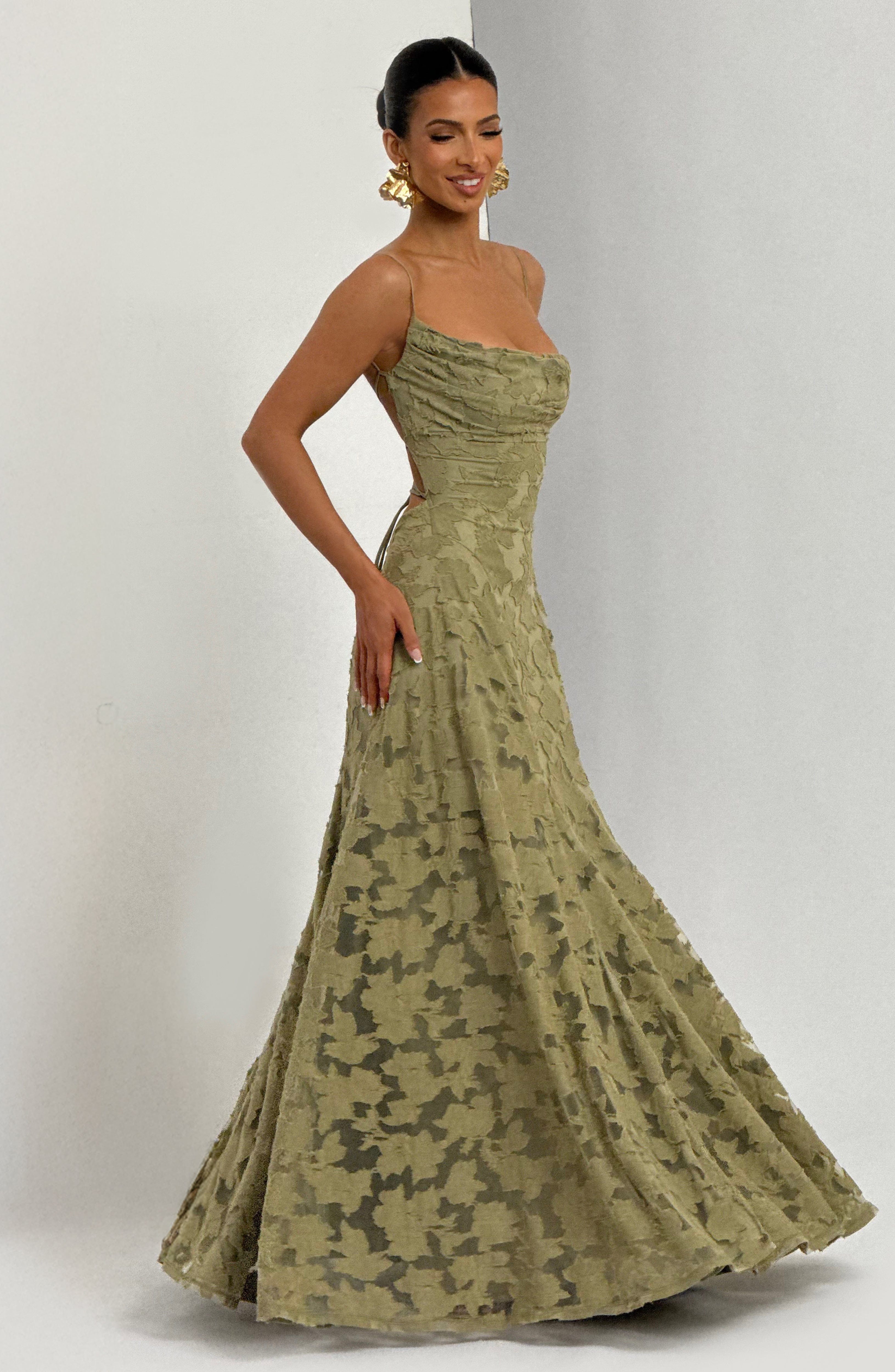Green Maxi Dress - Francis Maxi Dress