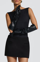 Frankie Gloves - Black Accessories Babyboo Fashion Premium Exclusive Design