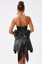 Freja Mini Dress - Black Dress XS Babyboo Fashion Premium Exclusive Design