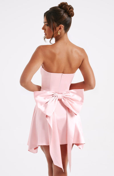 Freja Mini Dress - Blush Babyboo Fashion Freja Mini Dress - Blush Babyboo Fashion