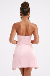 Freja Mini Dress - Blush Dress Babyboo Fashion Premium Exclusive Design