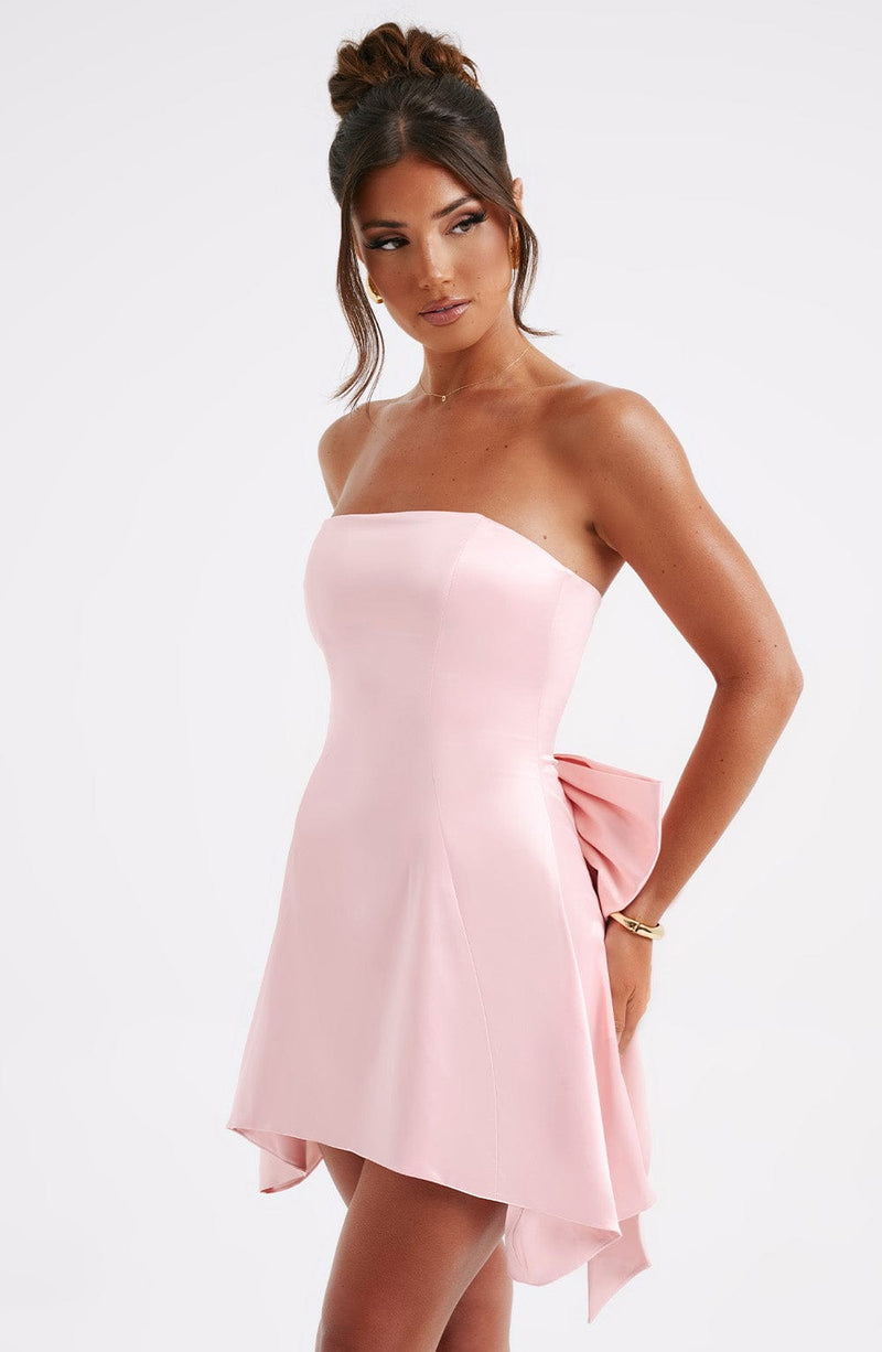 Freja Mini Dress - Blush Dress XS Babyboo Fashion Premium Exclusive Design