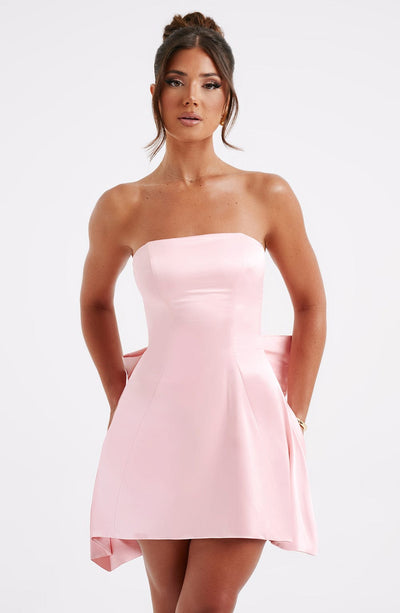 Freja Mini Dress - Blush Dress XS Babyboo Fashion Premium Exclusive Design