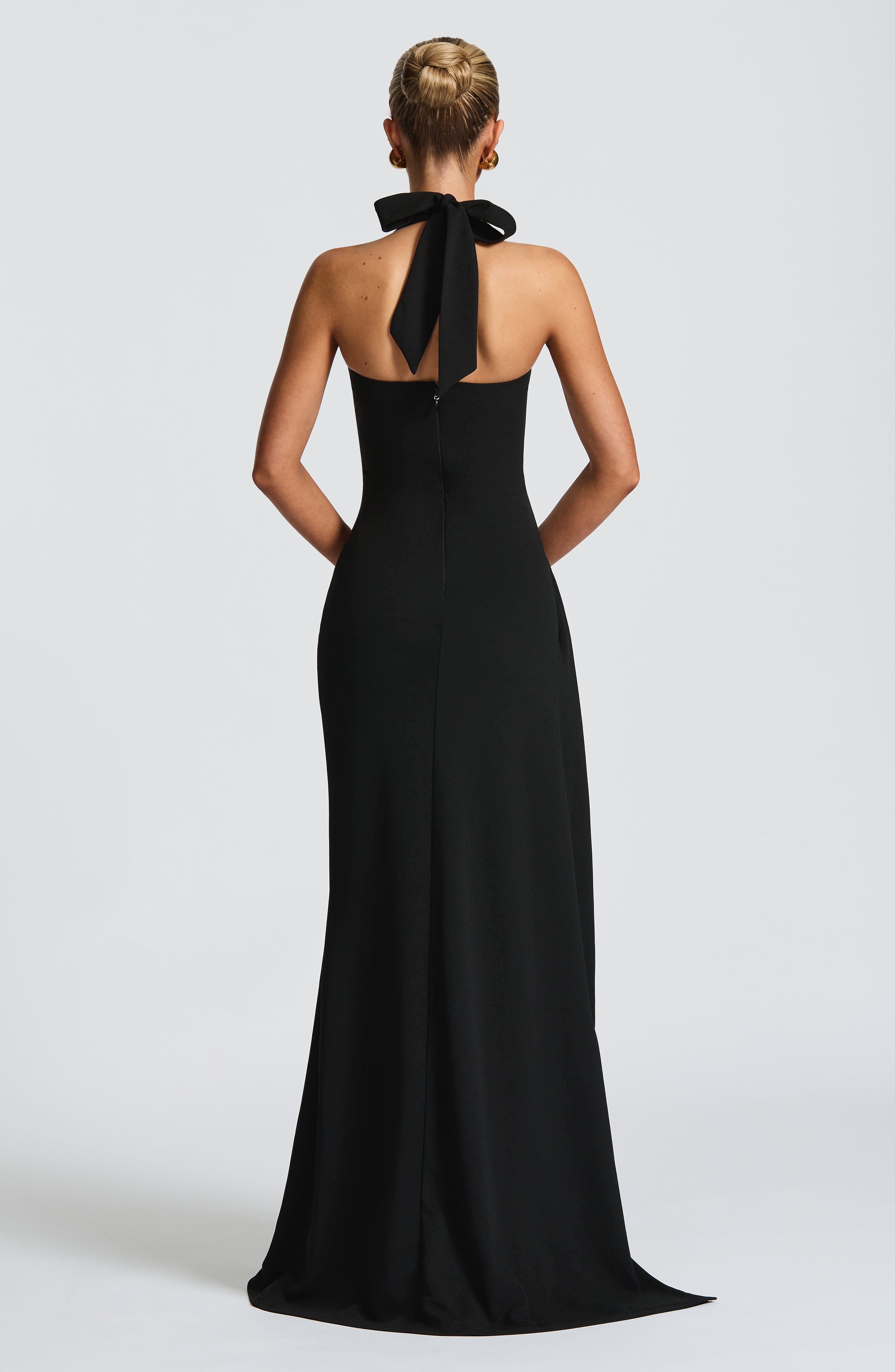 Elegant Black Maxi Dress