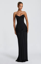 Gia Maxi Dress - Black Dress Babyboo Fashion Premium Exclusive Design
